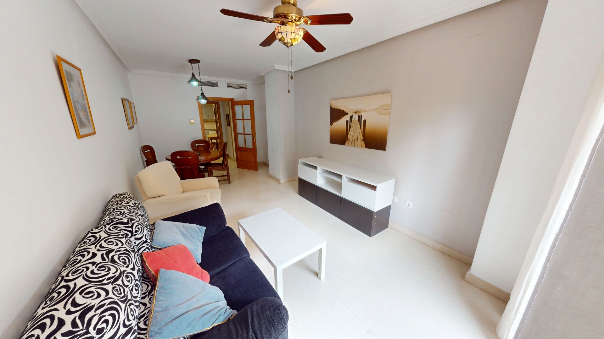 Sala d'estar de Pis en venda en Torremolinos amb Aire condicionat, Jardí privat i Traster