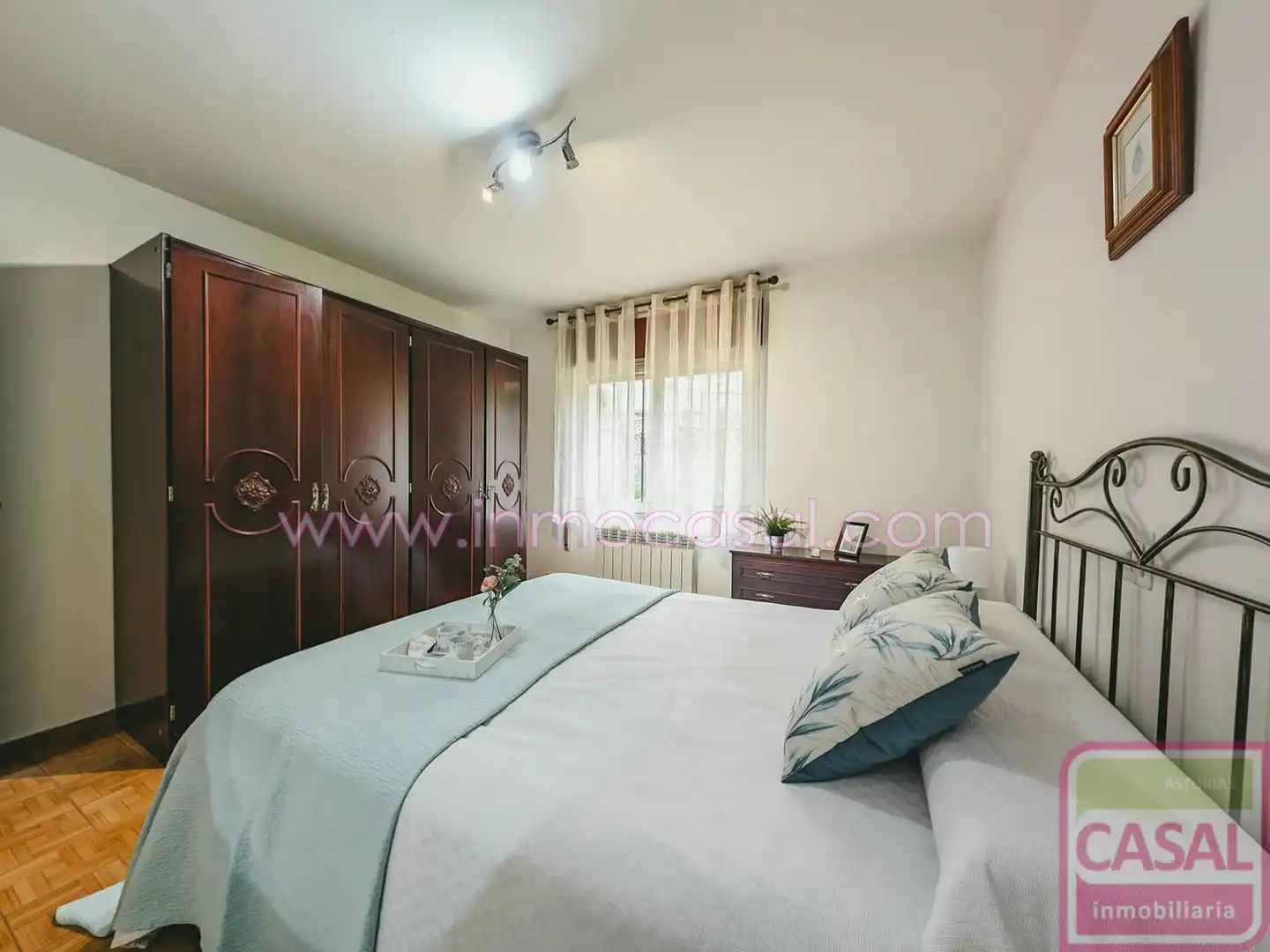 Habitación de Casa o chalet en venta en Morcín con Calefacción, Terraza y Trastero