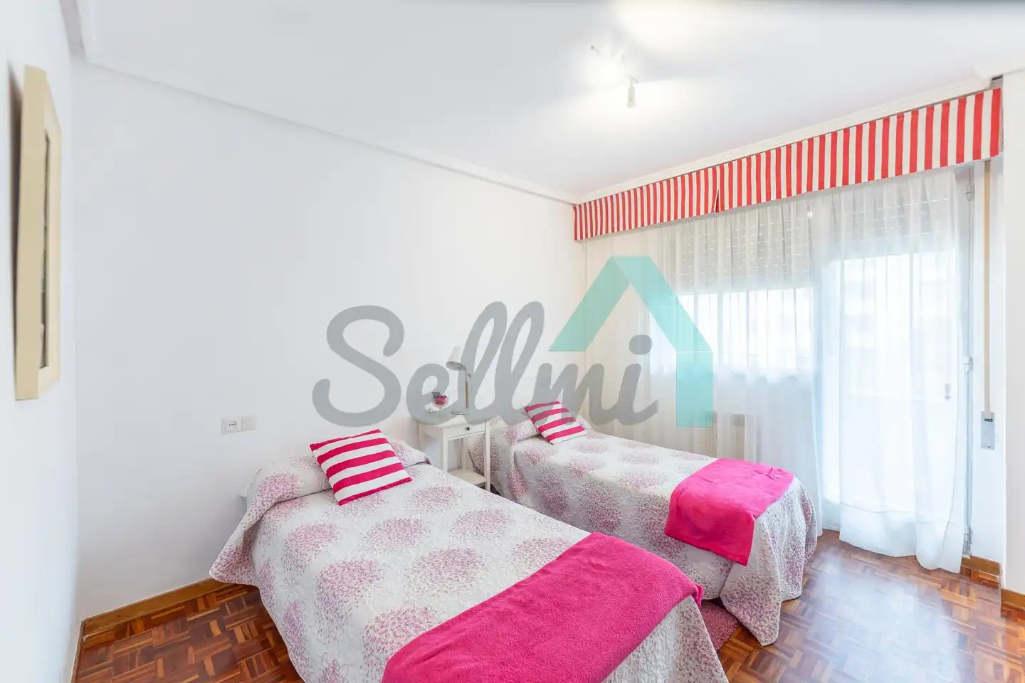 Schlafzimmer von Wohnung zur Miete in Castrillón mit Heizung, Parkett und Terrasse