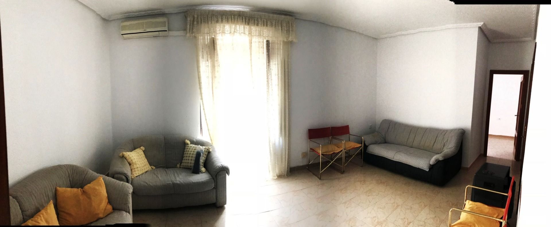Living room of Flat for sale in  Jaén Capital  with Air Conditioner, Storage room and Balcony