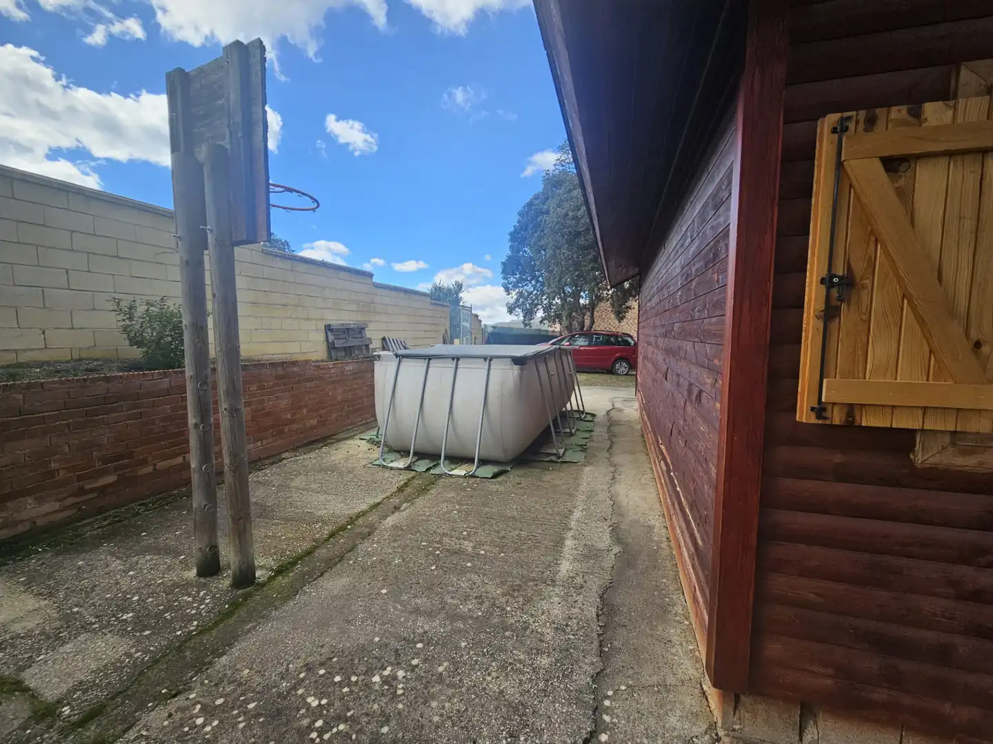 Vista exterior de Casa o chalet en venta en Fuentenovilla con Jardín privado, Piscina y Amueblado
