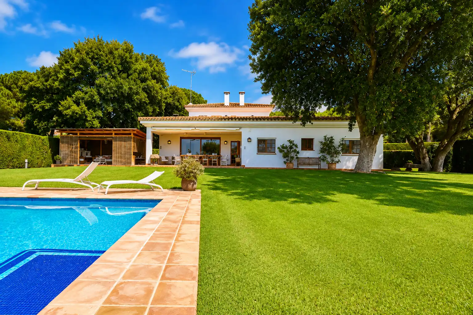 Jardín de Casa o chalet de alquiler en Sant Andreu de Llavaneres con Aire acondicionado, Calefacción y Jardín privado