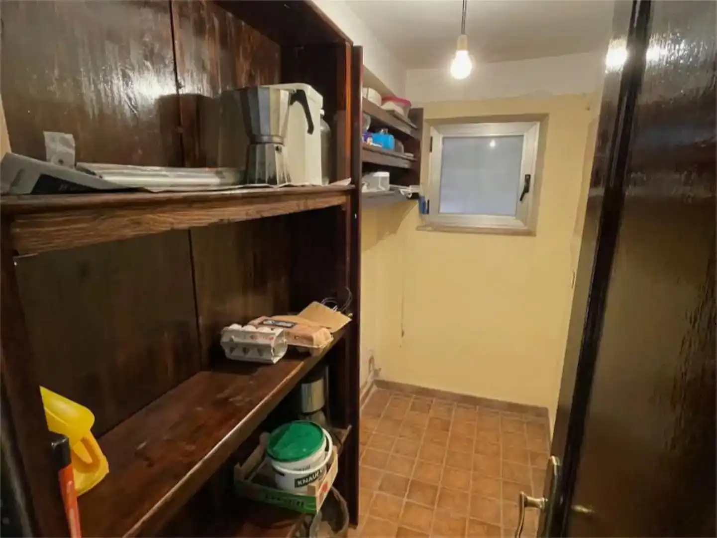 Kitchen of Flat for sale in Gradefes  with Parquet flooring and Furnished