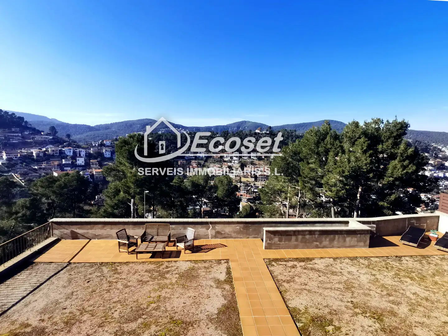 Terrasse von Haus oder Chalet zum Verkauf in Vallirana mit Heizung, Privatgarten und Terrasse