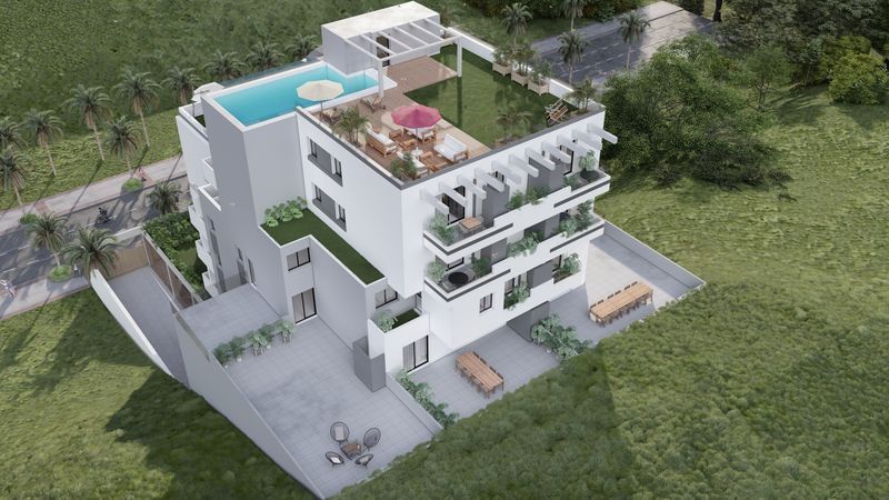 Vista exterior de Pis en venda en  Jaén Capital amb Aire condicionat, Calefacció i Terrassa