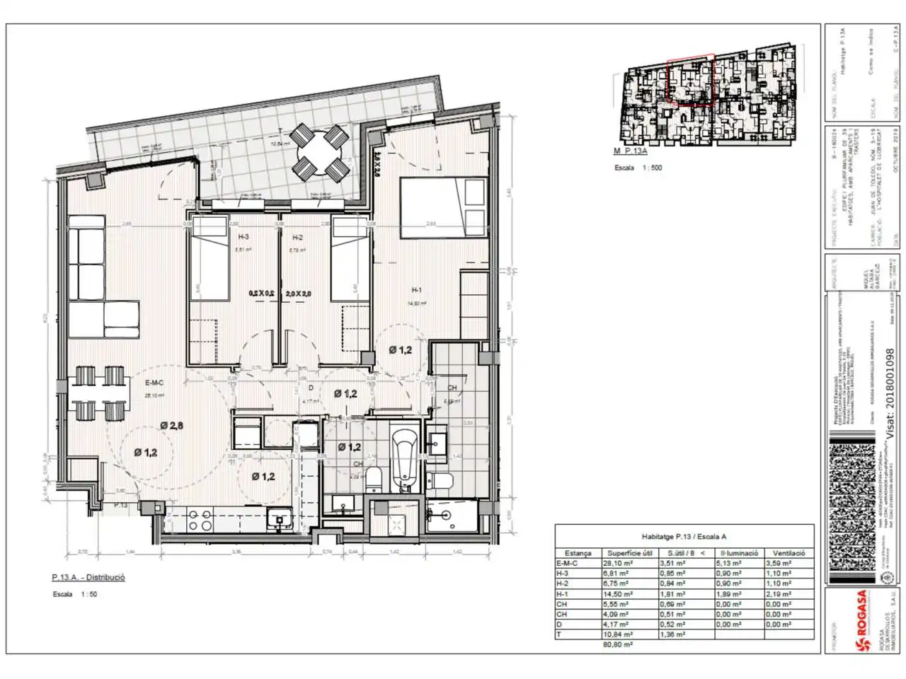 Piso con terraza en venta en Calle JOAN DE TOLEDO 7, imagen 20
