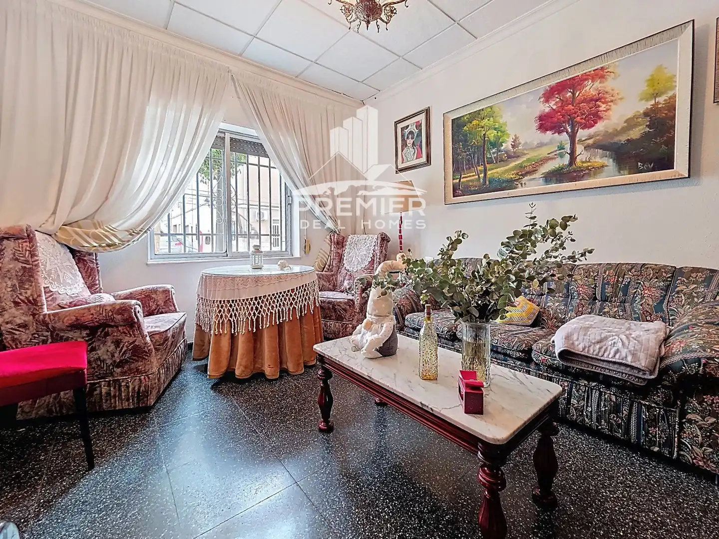 Sala de estar de Casa o chalet en venta en Petrer con Aire acondicionado