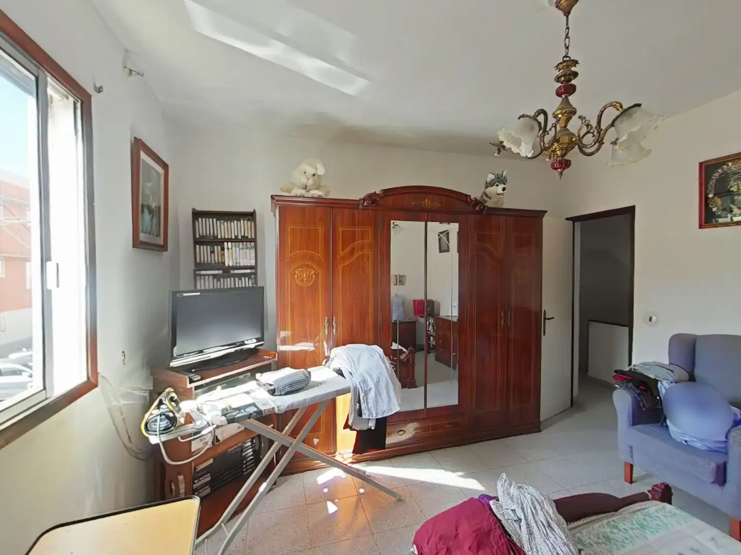 Sala d'estar de Casa adosada en venda en La Laguna