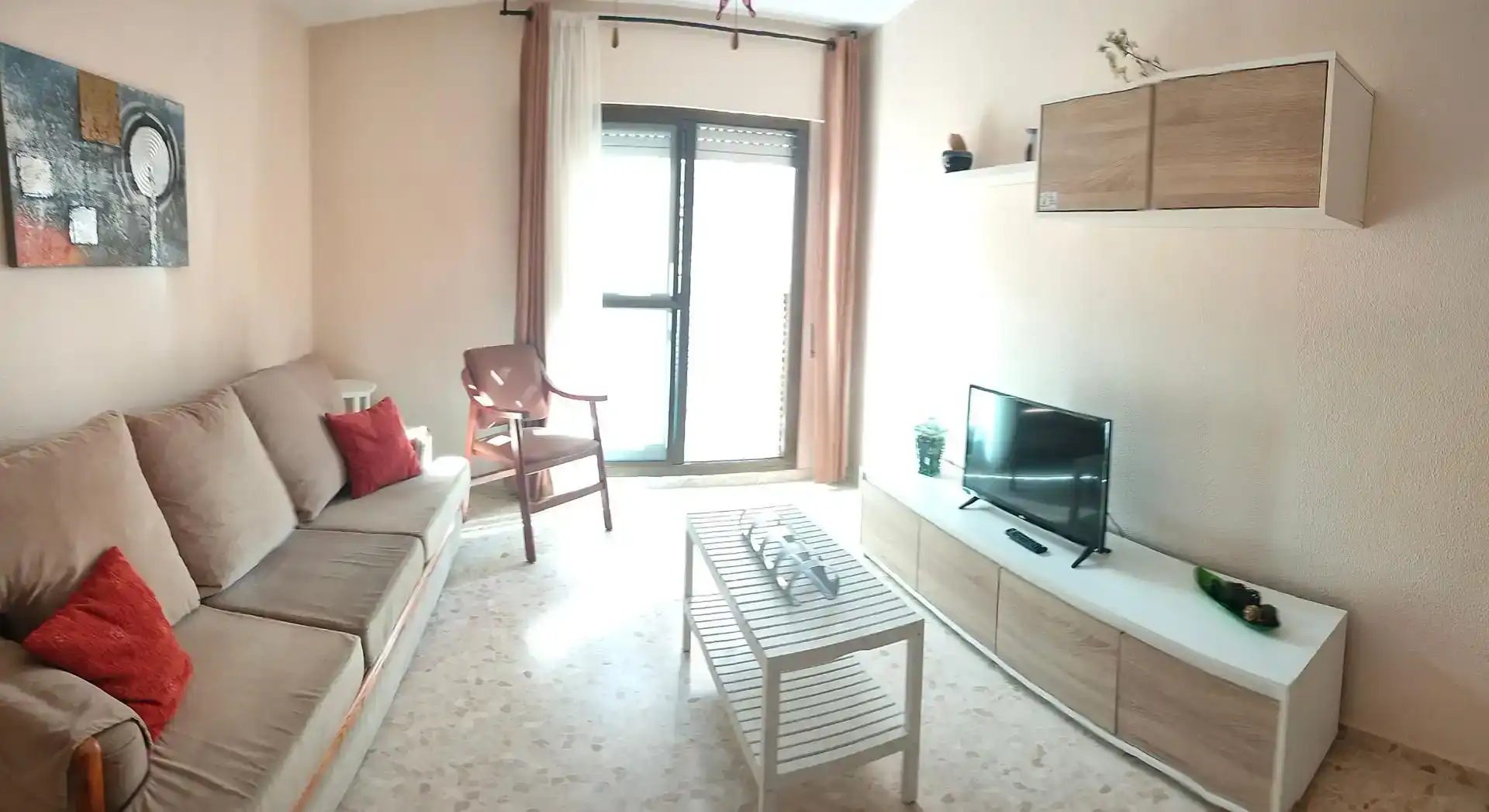 Sala de estar de Piso de alquiler en Rota con Trastero, Amueblado y Horno