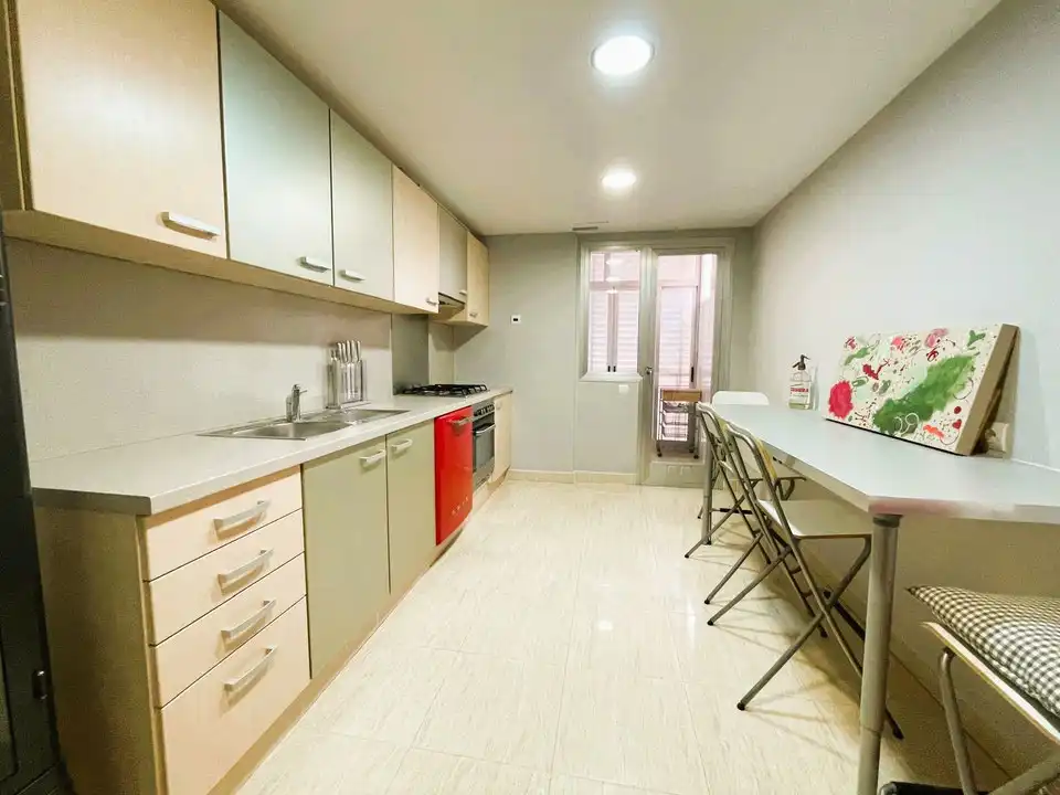 Cocina de Piso de alquiler en  Palma de Mallorca con Aire acondicionado, Calefacción y Terraza