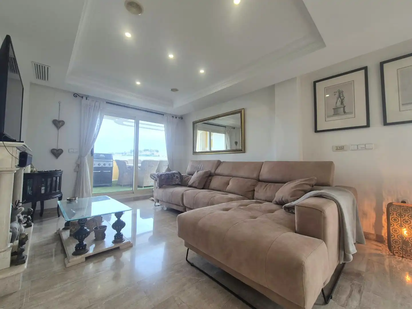 Living room of Flat for rent in Saladar