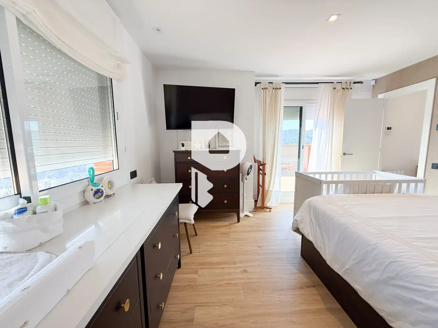 Habitación de Casa o chalet de alquiler en Vallirana con Aire acondicionado, Calefacción y Jardín privado