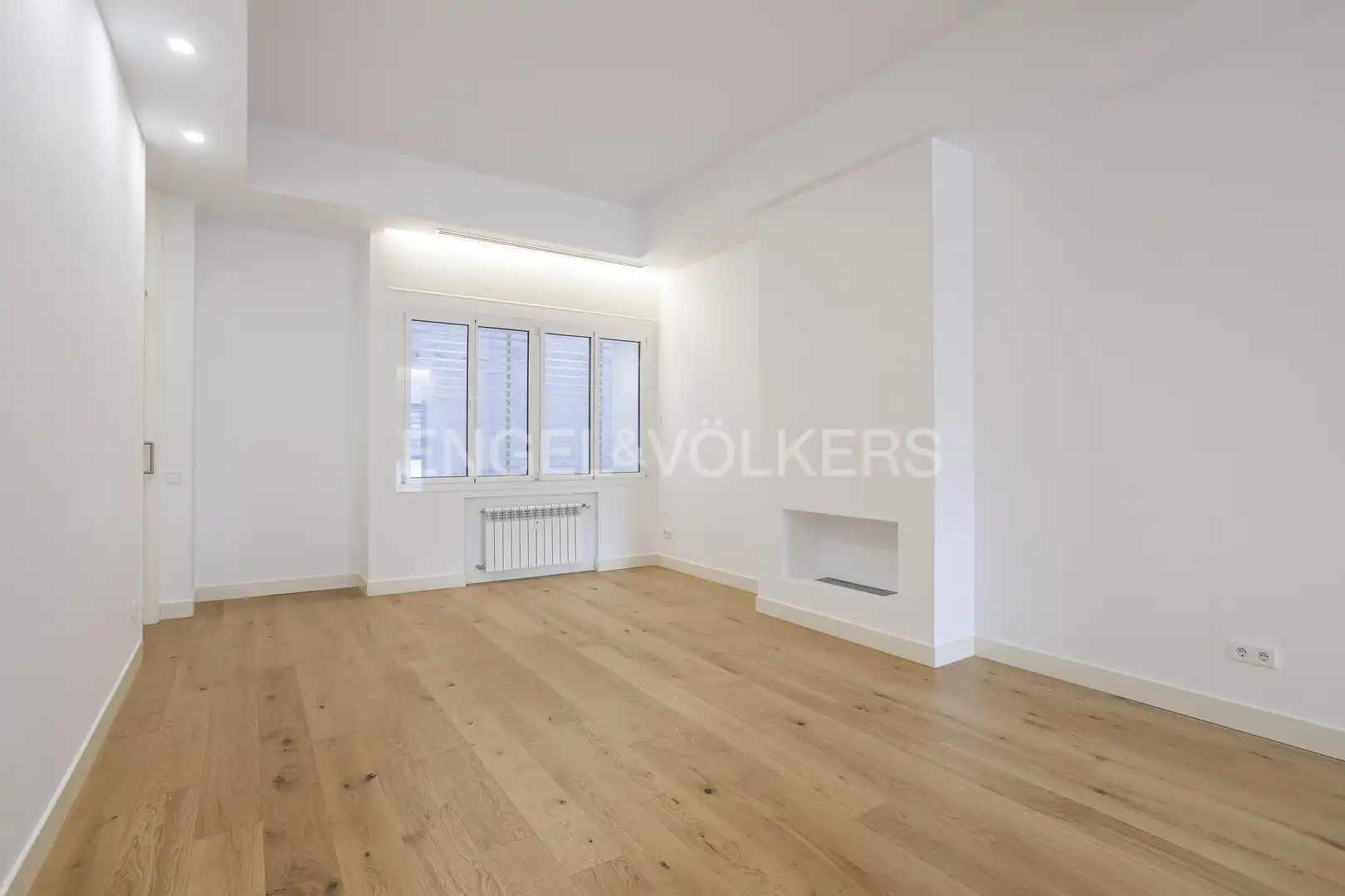 Sala d'estar de Apartament de lloguer en Madrid amb Aire condicionat, Calefacció i Parquet