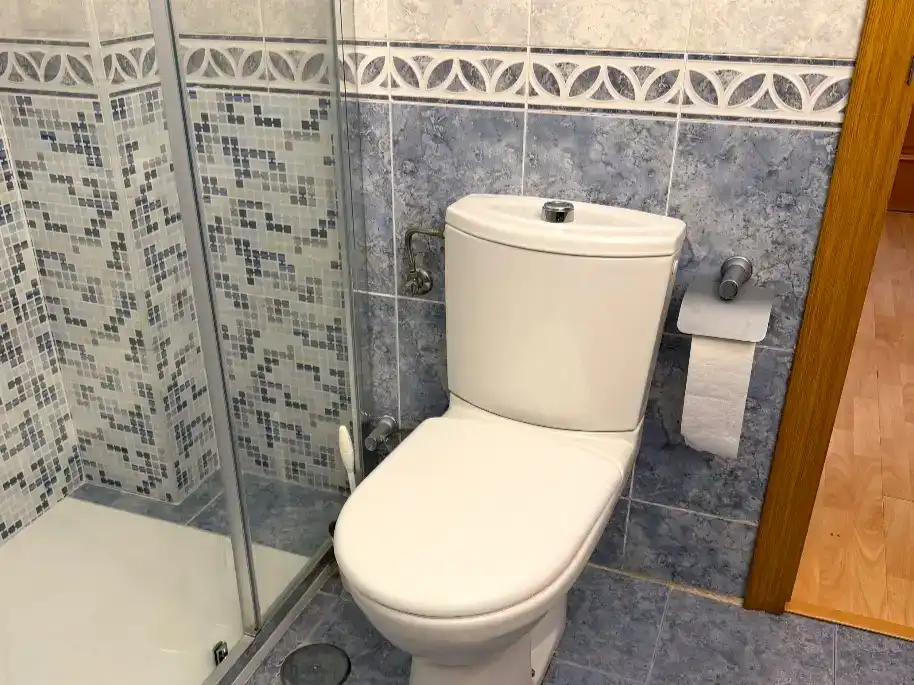Bany de Pis de lloguer en Béjar amb Parquet, Moblat i Balcó