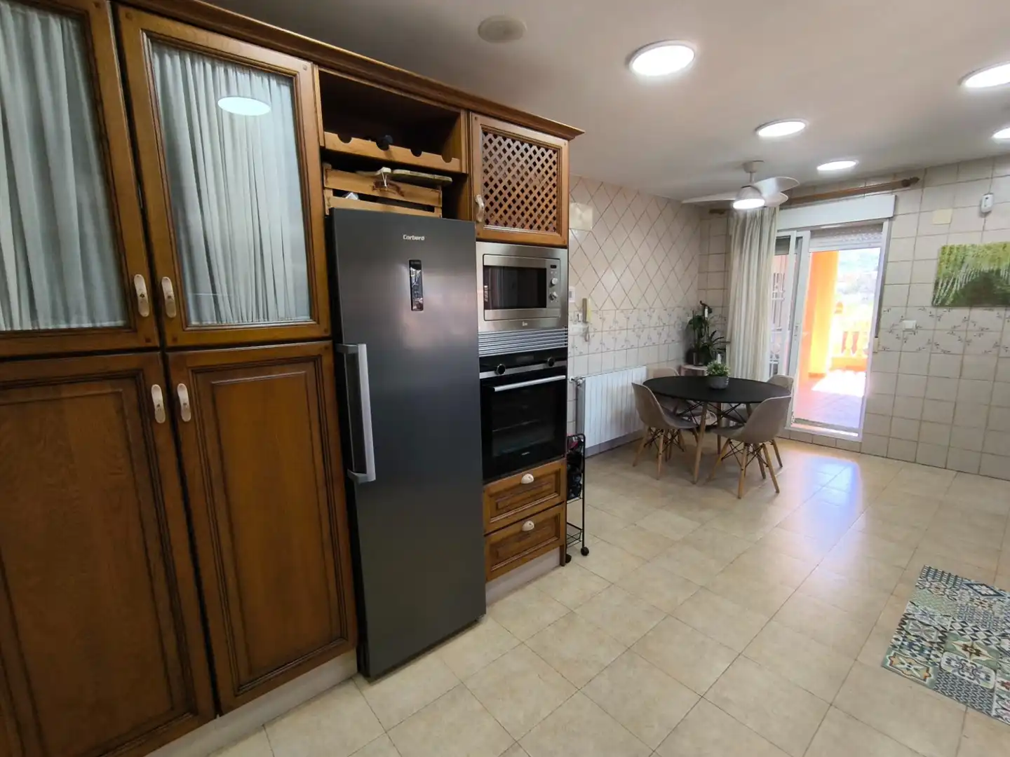 Cuina de Casa o xalet en venda en La Unión amb Aire condicionat, Calefacció i Jardí privat