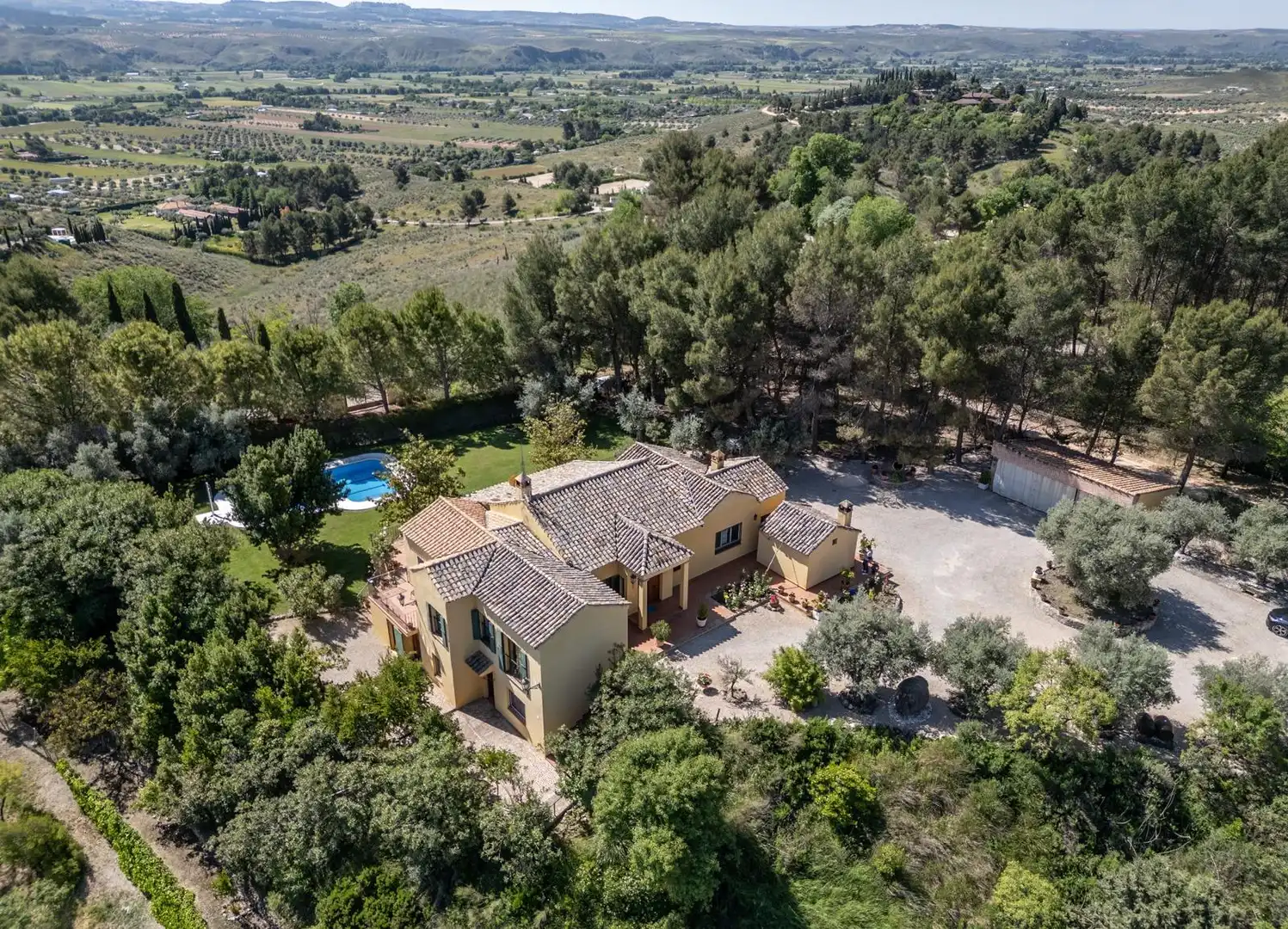 Vista exterior de Finca rústica en venta en Chinchón con Aire acondicionado, Calefacción y Jardín privado