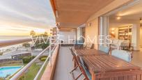 Exterior view of Flat for sale in Sant Vicenç de Montalt  with Heating, Furnished and Balcony