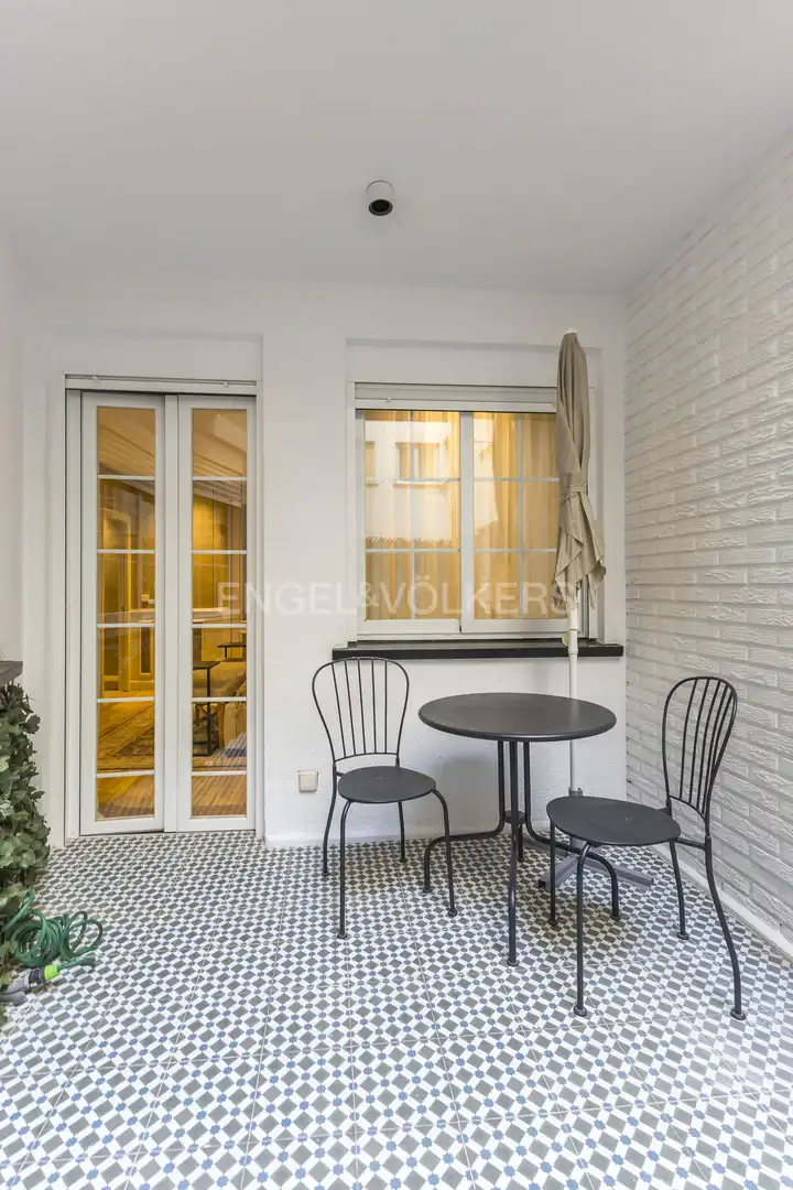 Balcony of Flat for rent in Madrid  with Air Conditioner, Heating and Terrace