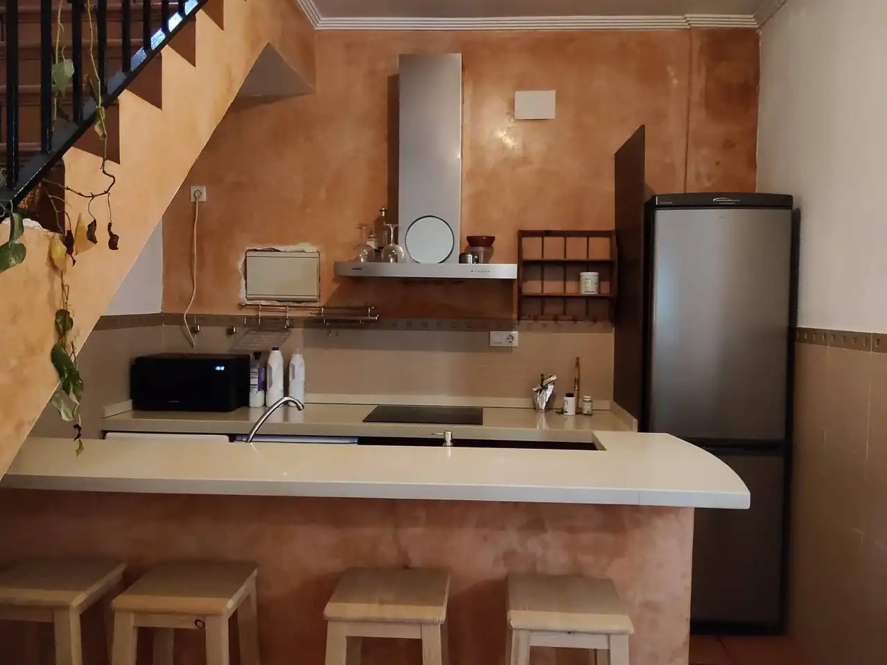 Cocina de Casa o chalet de alquiler en Carmona con Aire acondicionado, Calefacción y Jardín privado