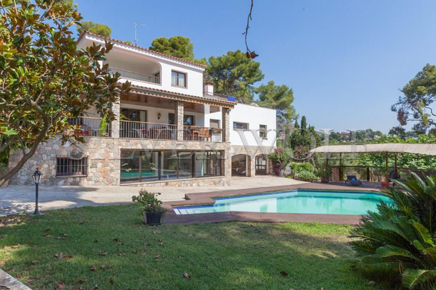 Garden of House or chalet for sale in Castelldefels  with Air Conditioner, Heating and Private garden
