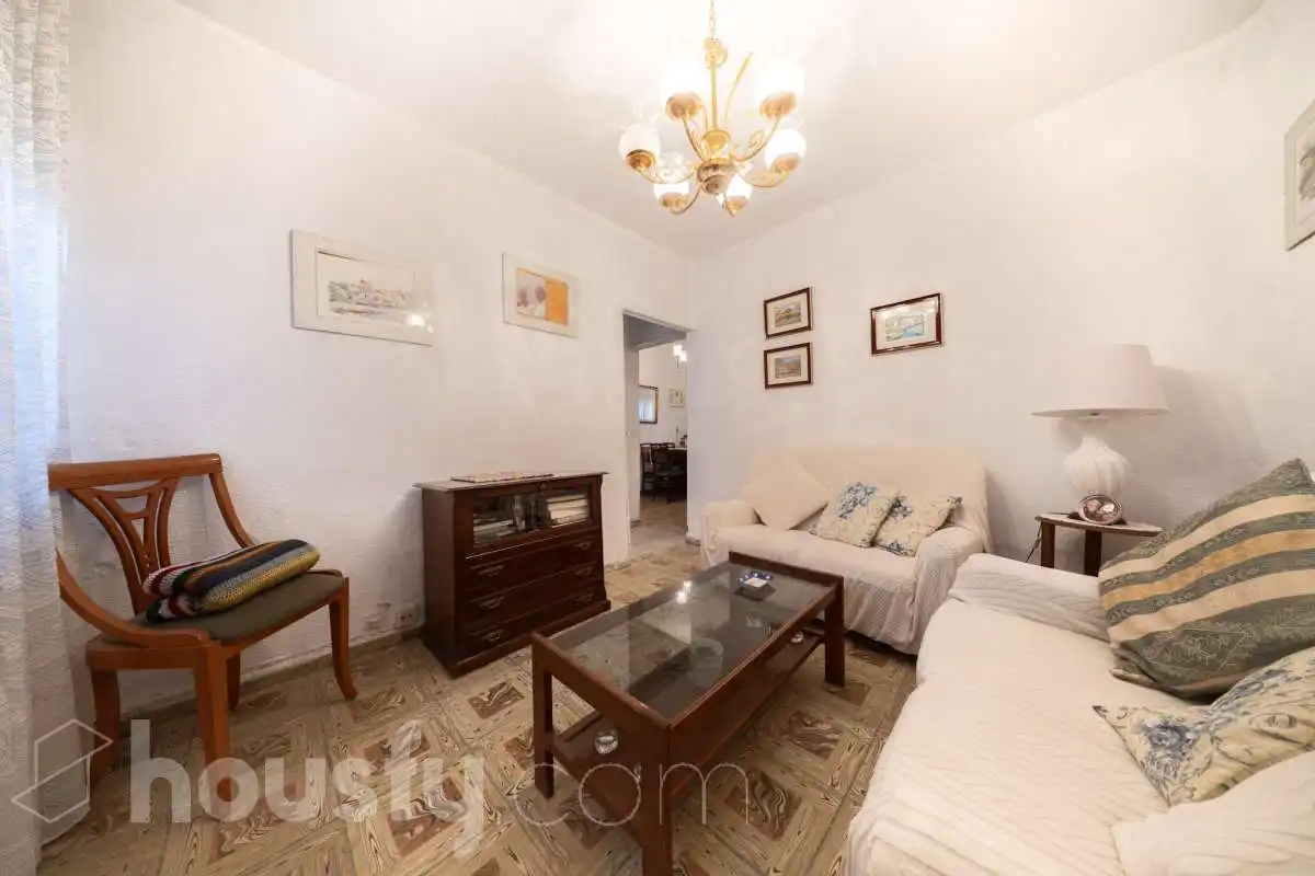 Sala d'estar de Casa o xalet en venda en Puente de Vallecas