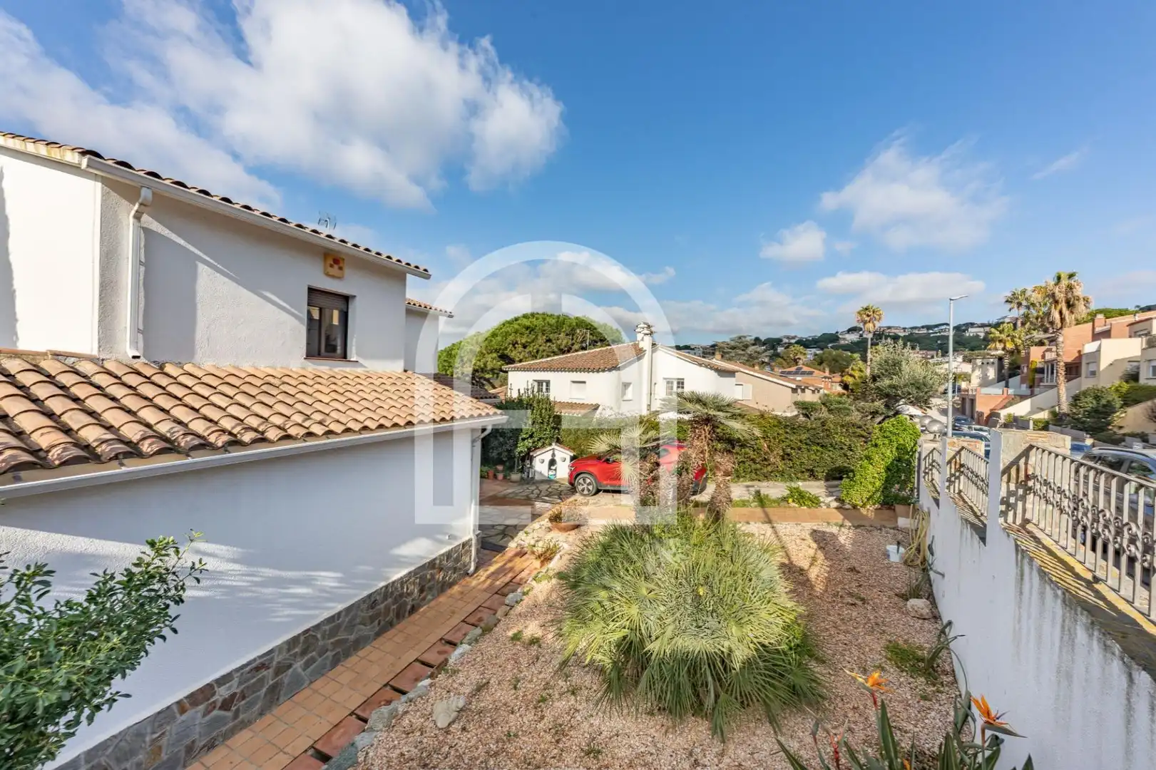 Vista exterior de Casa o chalet en venta en Teià con Calefacción, Jardín privado y Terraza