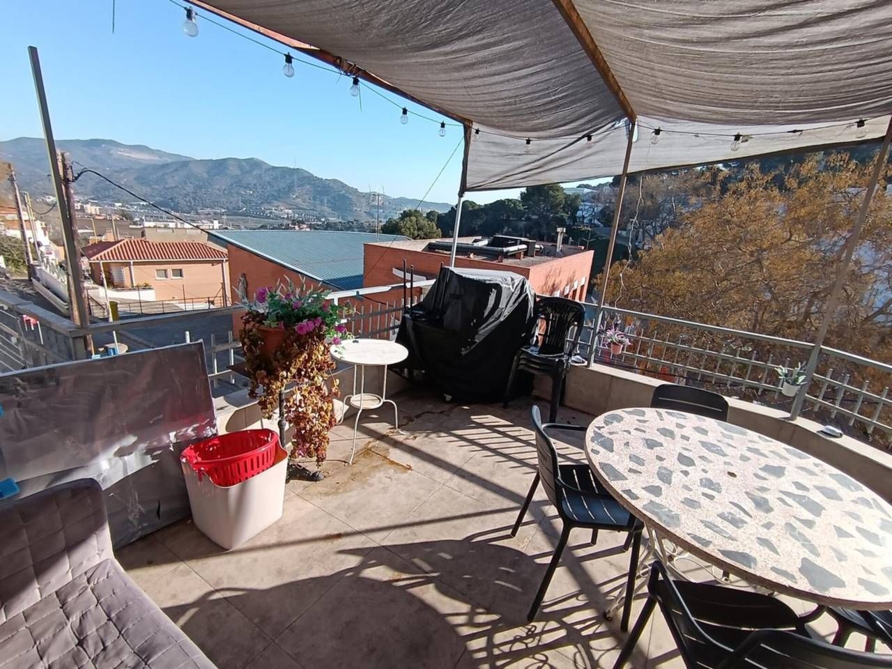 Terrace of House or chalet for sale in  Barcelona Capital  with Private garden, Terrace and Swimming Pool