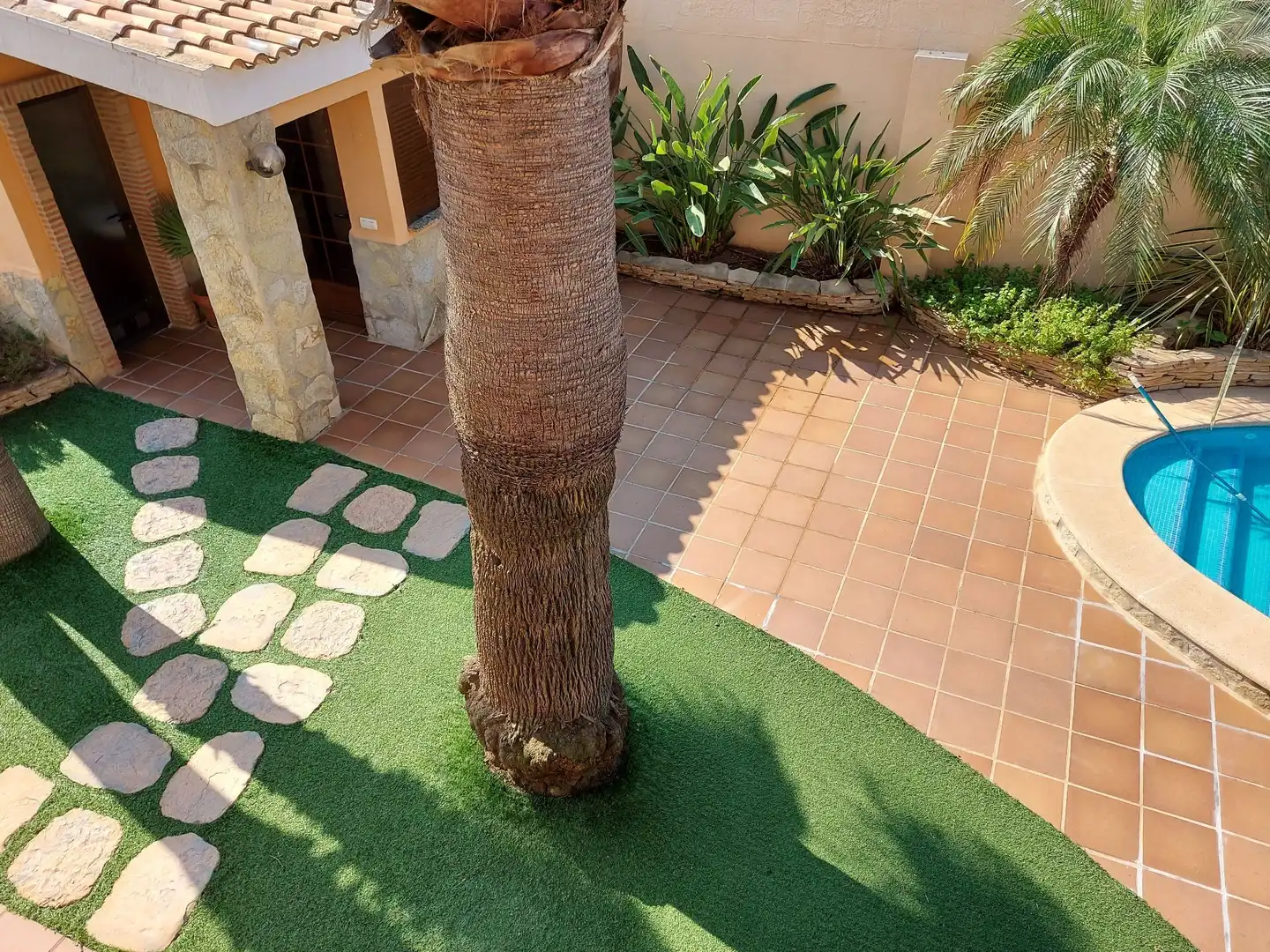 Terrace of Houses for sale in La Pobla de Vallbona  with Air Conditioner, Heating and Private garden