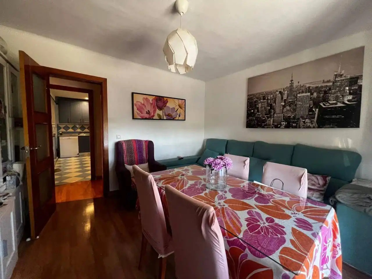 Dining room of Flat for sale in Sevilla  with Air Conditioner and Heating