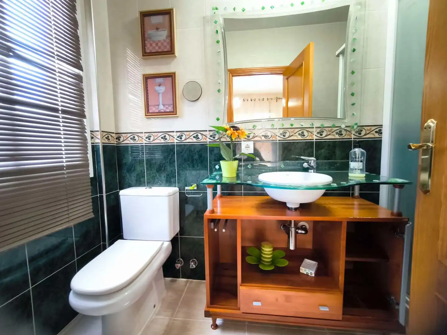 Baño de Casa o chalet en venta en La Nucia con Aire acondicionado, Calefacción y Jardín privado