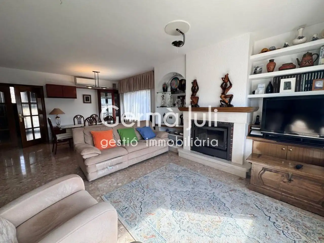 Living room of Houses for sale in Badalona  with Heating, Private garden and Terrace
