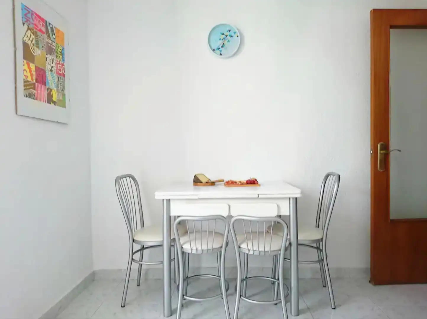 Dining room of Flat for rent in Alicante / Alacant  with Air Conditioner, Terrace and Balcony