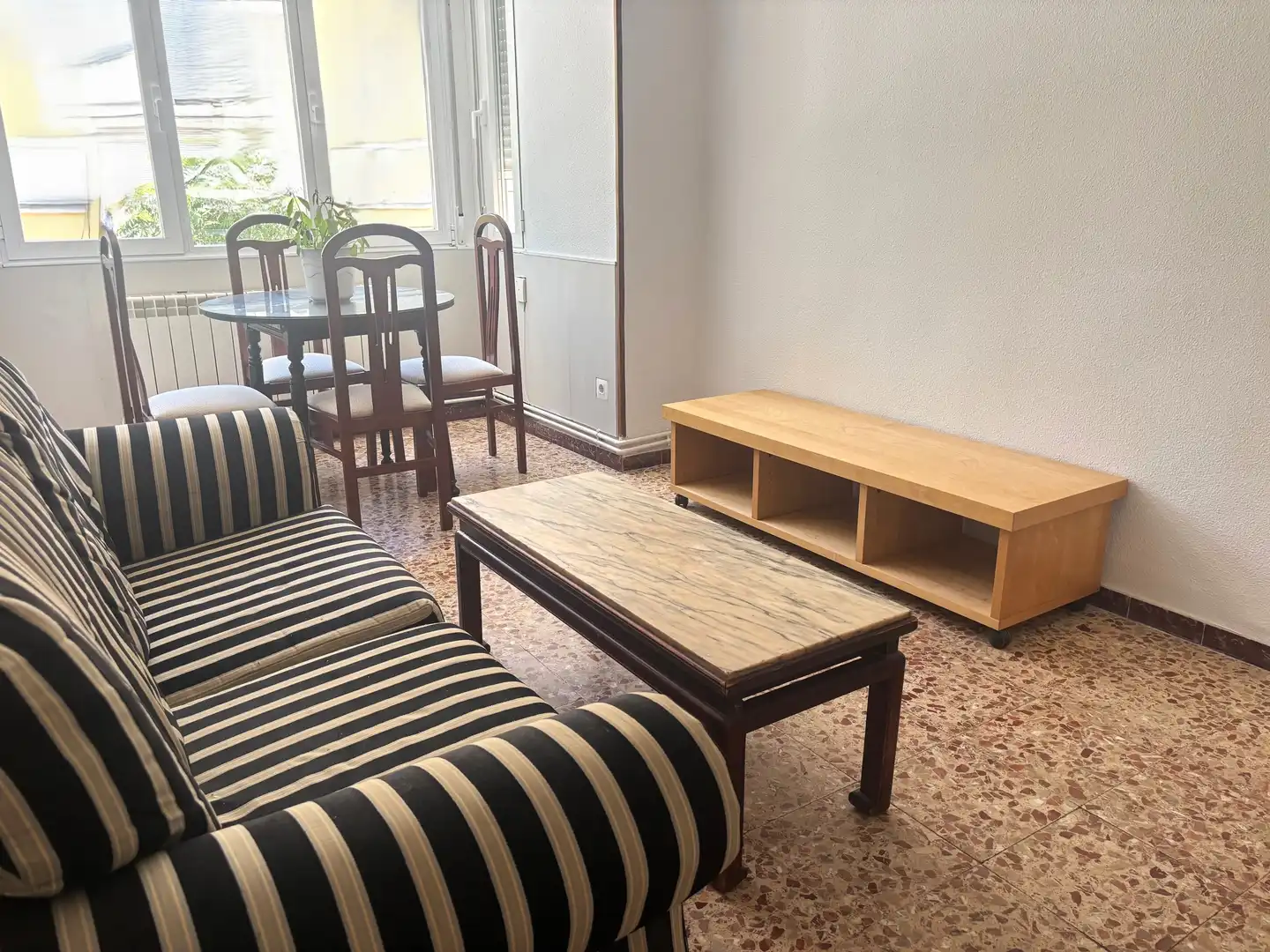 Living room of Flat for rent in Madrid