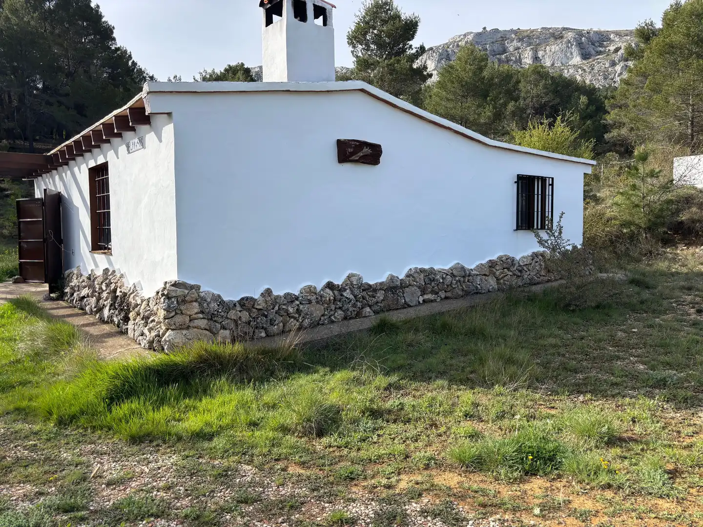 Vista exterior de Finca rústica en venta en Confrides con Jardín privado
