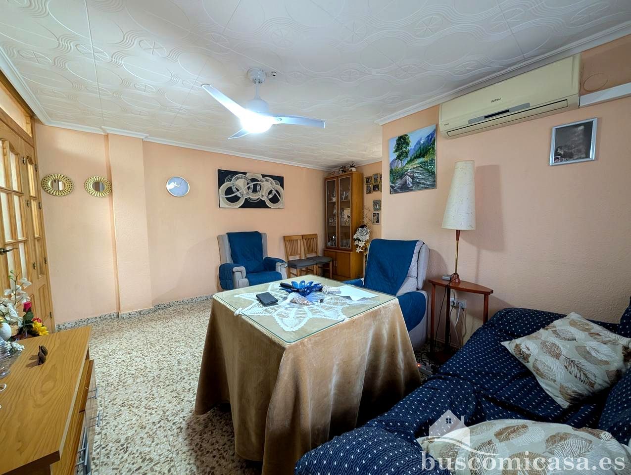 Sala de estar de Piso en venta en Linares con Aire acondicionado, Trastero y Balcón