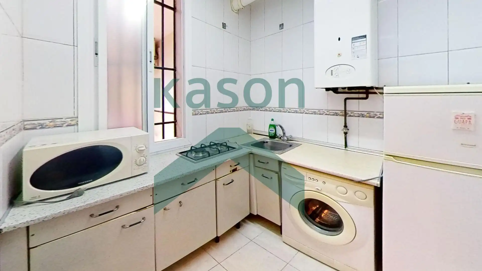 Kitchen of Flat for sale in Madrid  with Heating