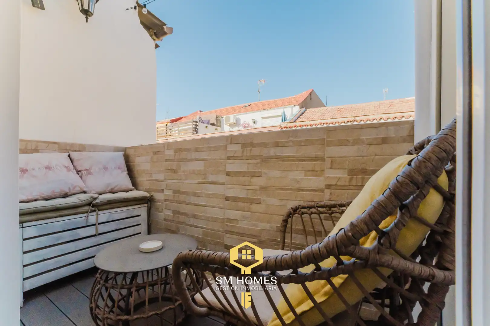 Balcony of Flat for sale in Madrid  with Heating, Terrace and Furnished