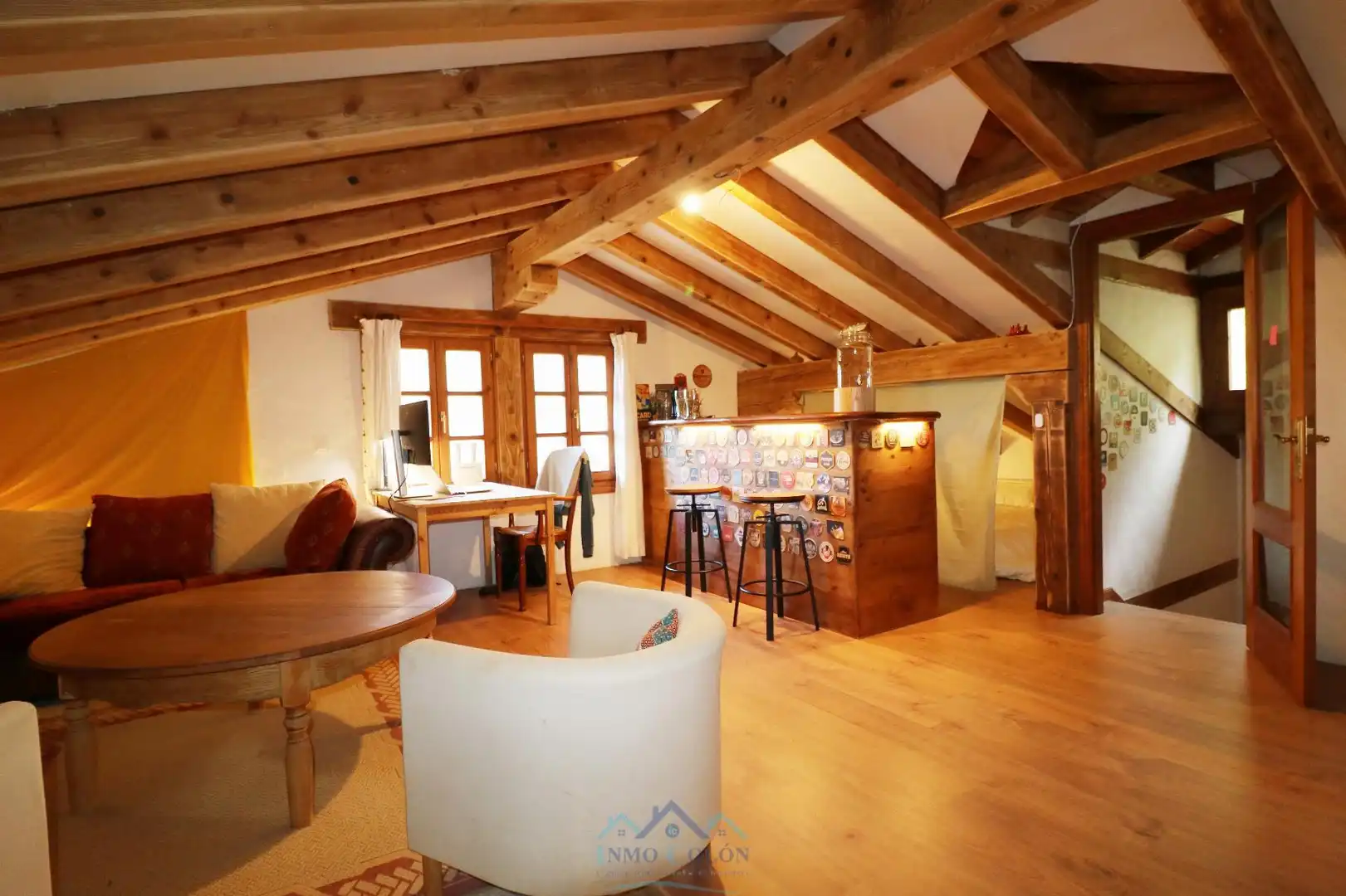 Living room of Houses for sale in Etxalar  with Heating, Terrace and Storage room