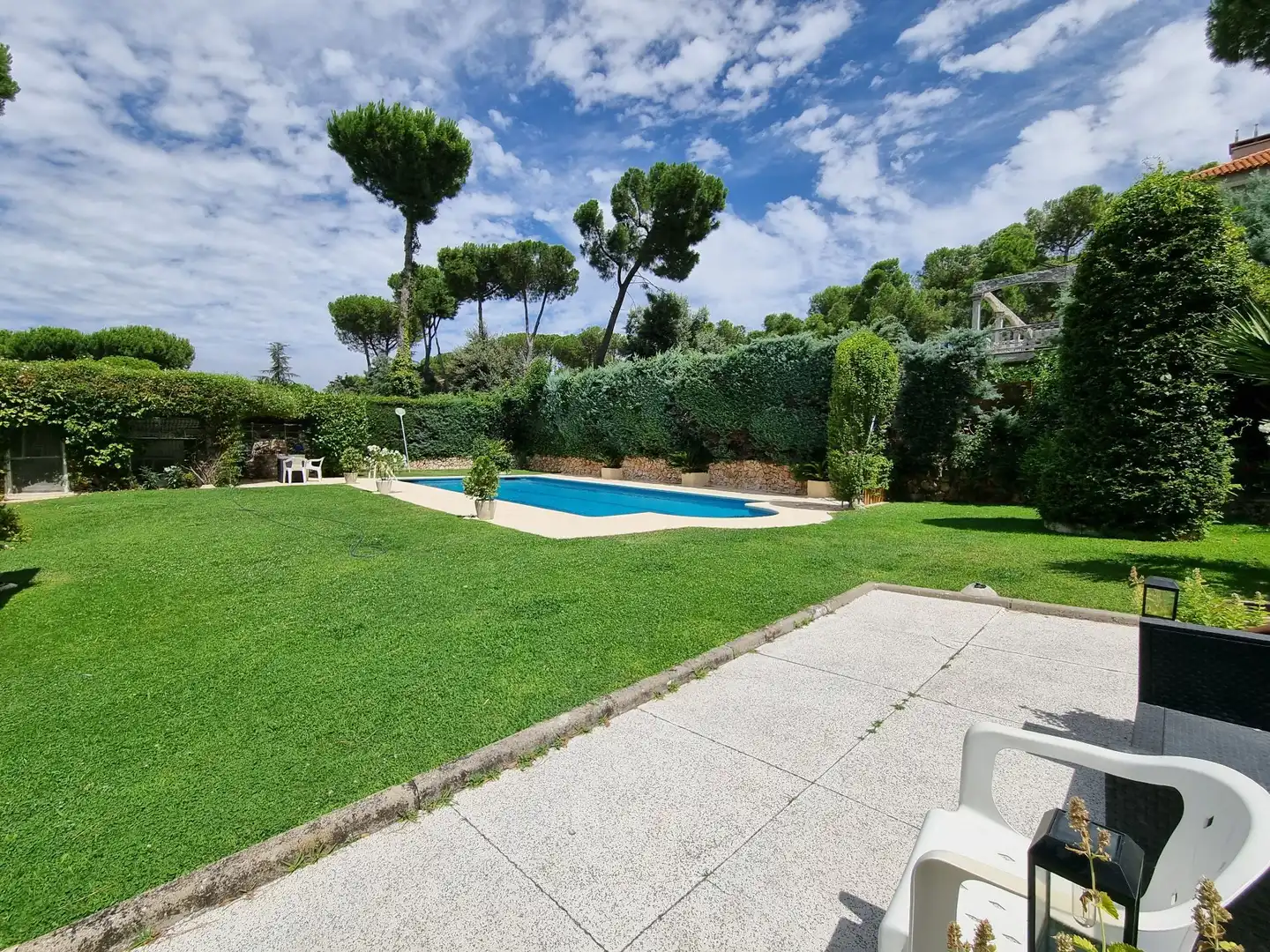 Jardí de Casa o xalet en venda en Boadilla del Monte amb Calefacció, Jardí privat i Terrassa