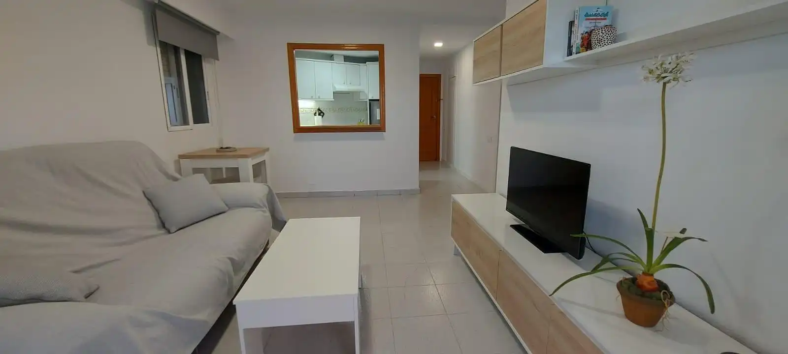 Sala d'estar de Apartament de lloguer en Alicante / Alacant