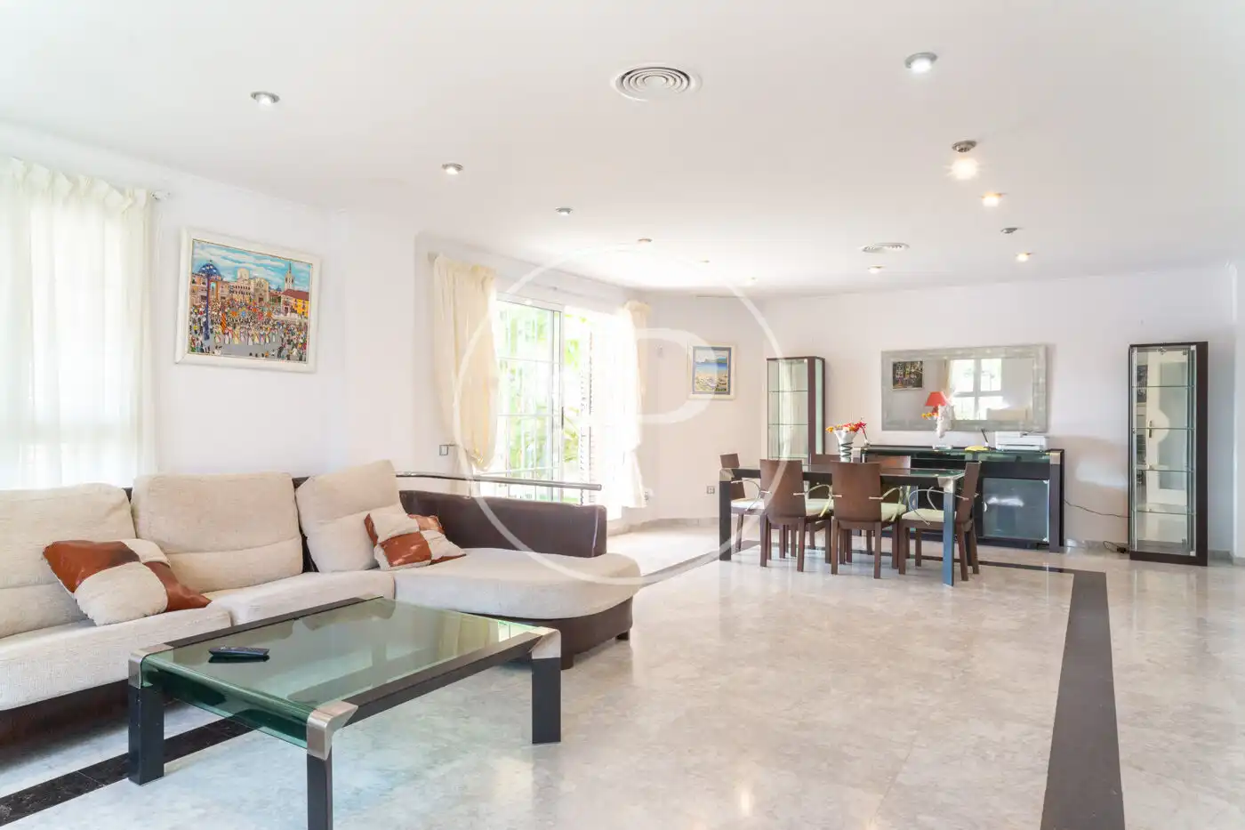 Living room of Houses for sale in L'Eliana  with Air Conditioner, Heating and Private garden