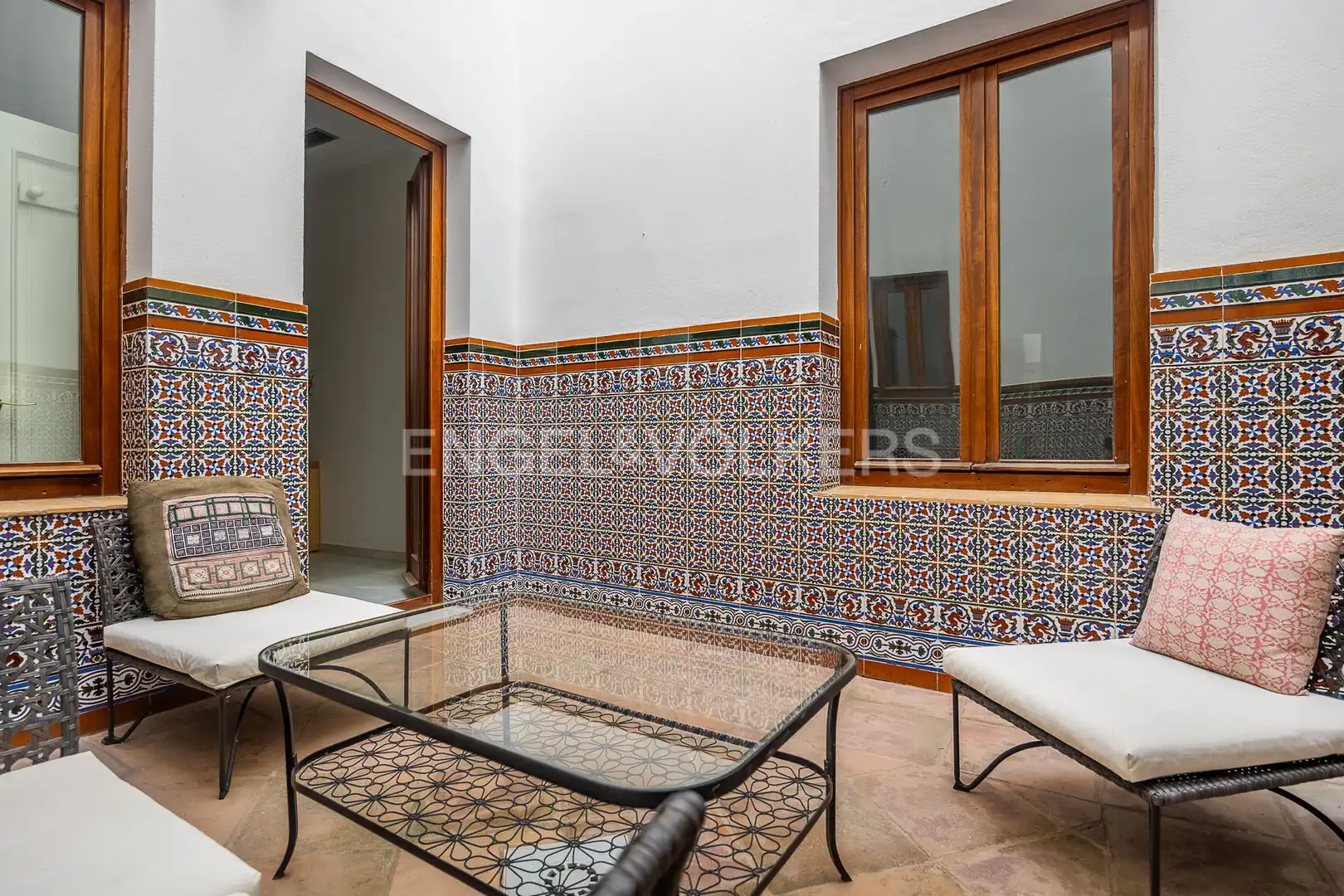 Terraza de Piso de alquiler en Sevilla con Aire acondicionado, Calefacción y Terraza