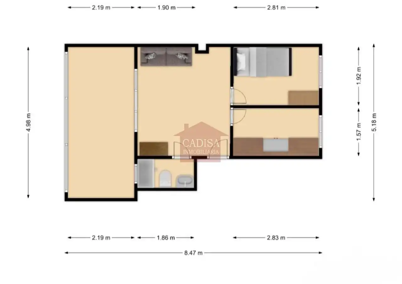 Piso en venta en Salamanca con Calefacción y Amueblado