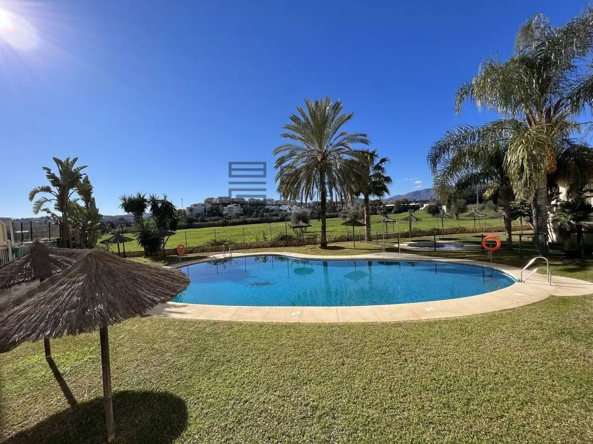 Garden of Flat for sale in Mijas  with Air Conditioner, Terrace and Storage room