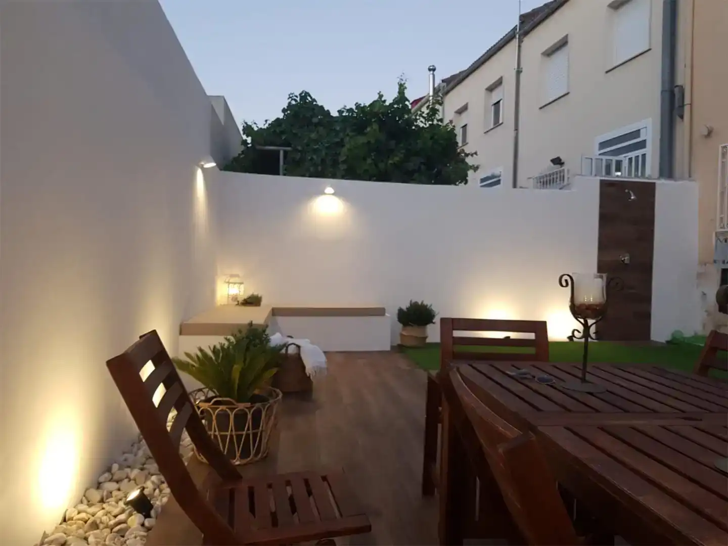 Terrassa de Casa adosada en venda en Ibi amb Aire condicionat, Jardí privat i Parquet