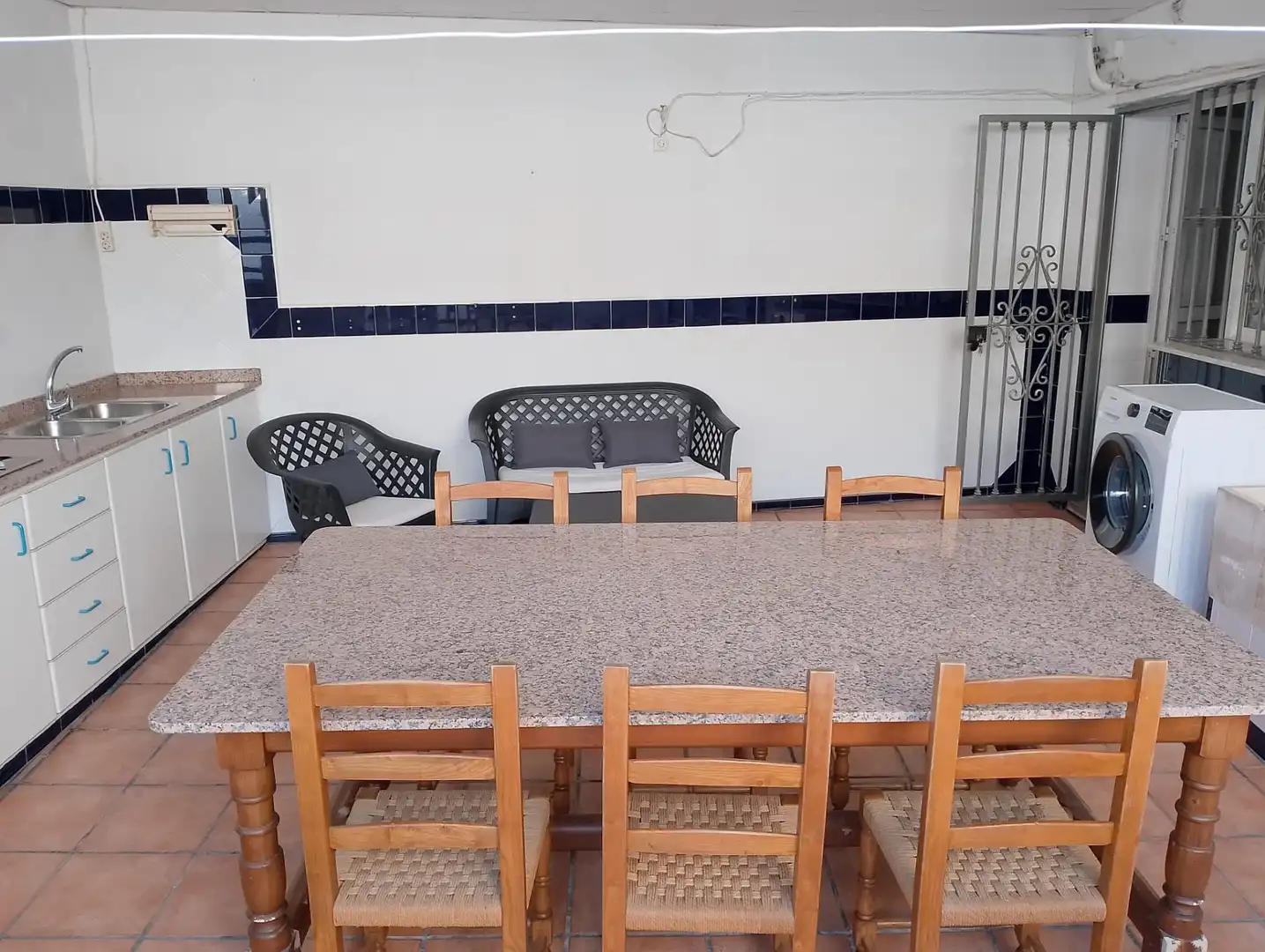 Esszimmer von Einfamilien-Reihenhaus zum Verkauf in Alhama de Murcia mit Klimaanlage, Terrasse und Abstellraum