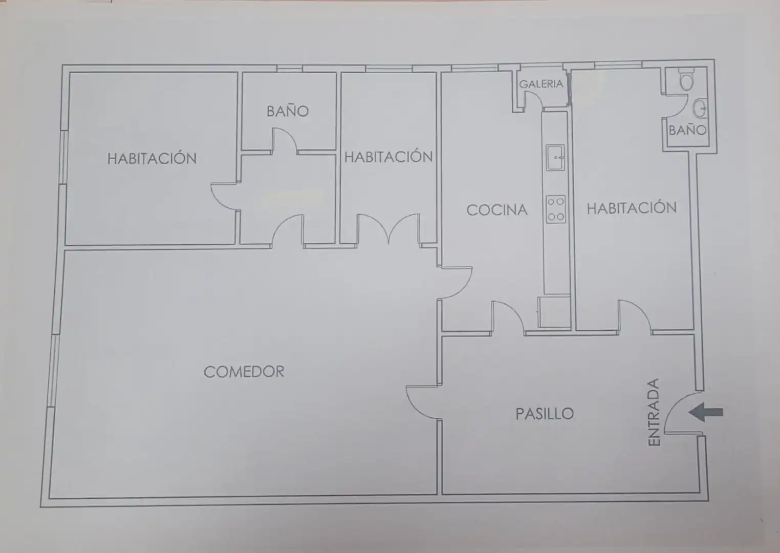 Flat for sale in Casco Urbano