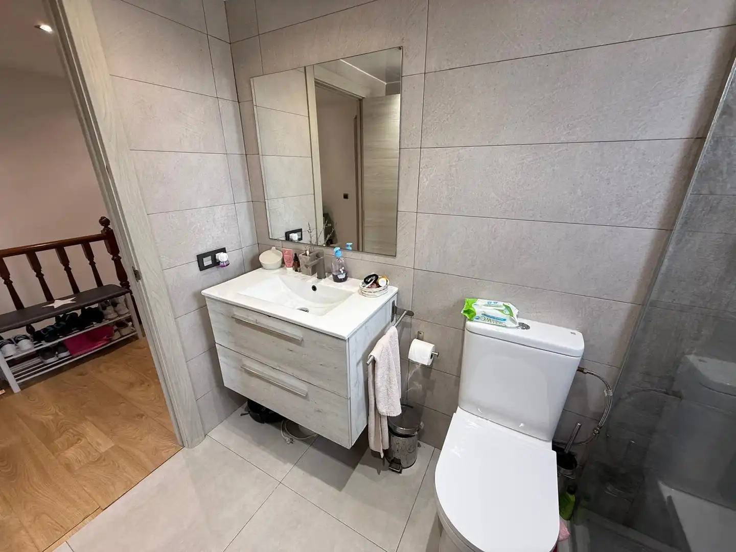 Bathroom of Detached homes for sale in Calafell  with Air Conditioner, Heating and Parquet flooring