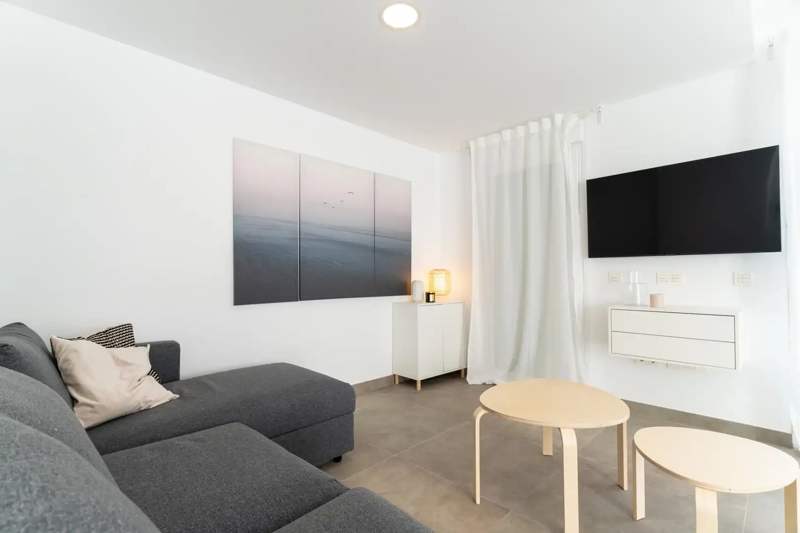 Sala de estar de Edificio en venta en Mijas