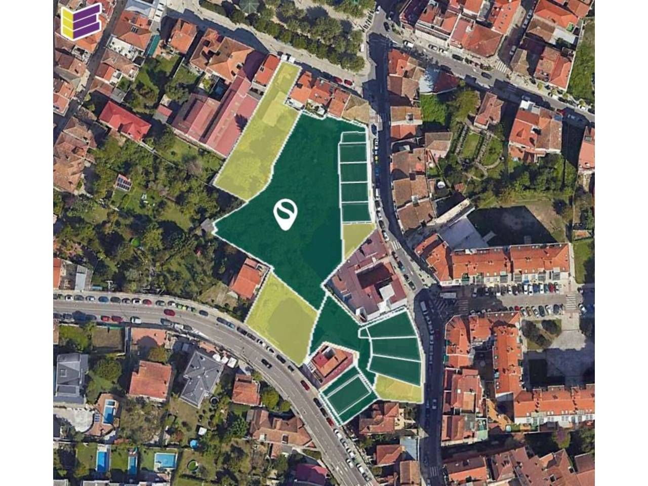 Exterior view of Land for sale in Vigo 